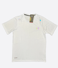T-SHIRT SEAMLESS FLUORESCENT - BLANC