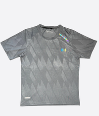 T-SHIRT SEAMLESS FLUORESCENT - GRIS FONCÉ