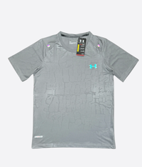 T-SHIRT SEAMLESS FLUORESCENT - GRIS CLAIR